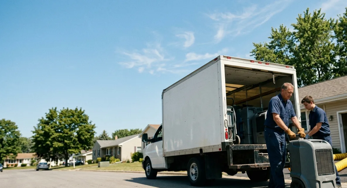 Water Damage Cleanup in Beverly Shores, IN near me